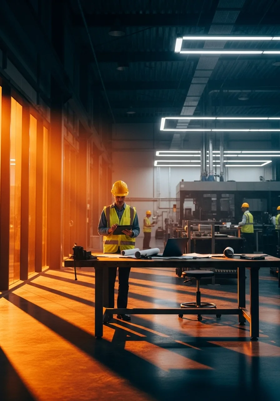Audyt warunków BHP w hali produkcyjnej